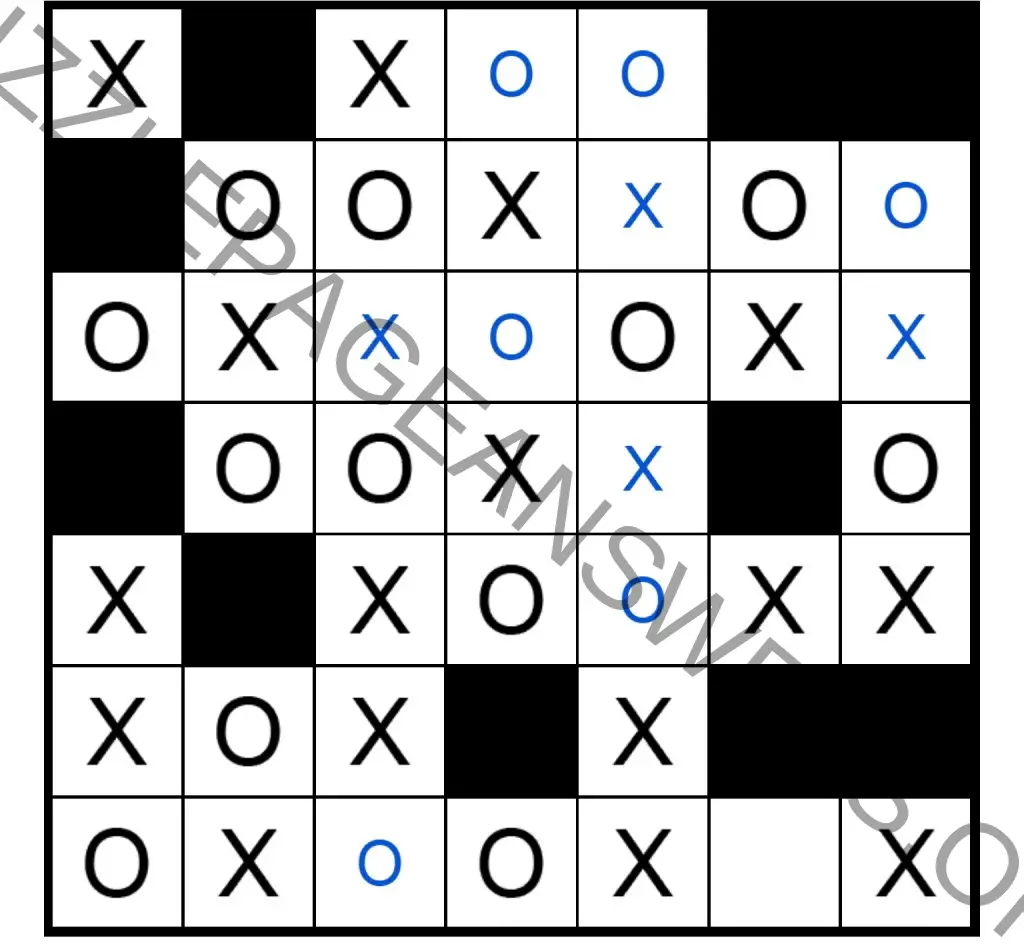 Puzzle Page Os and Xs November 11 2024 Answers