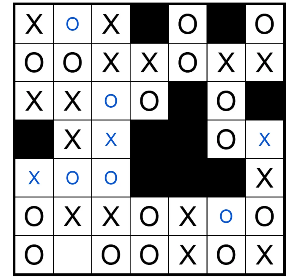 Puzzle Page Os and Xs November 25 2024 Answers