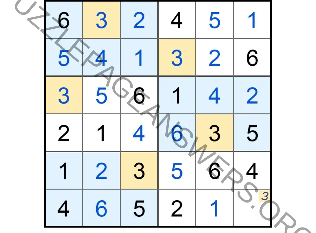 Puzzle Page Sudoku November 11 2024 Answers