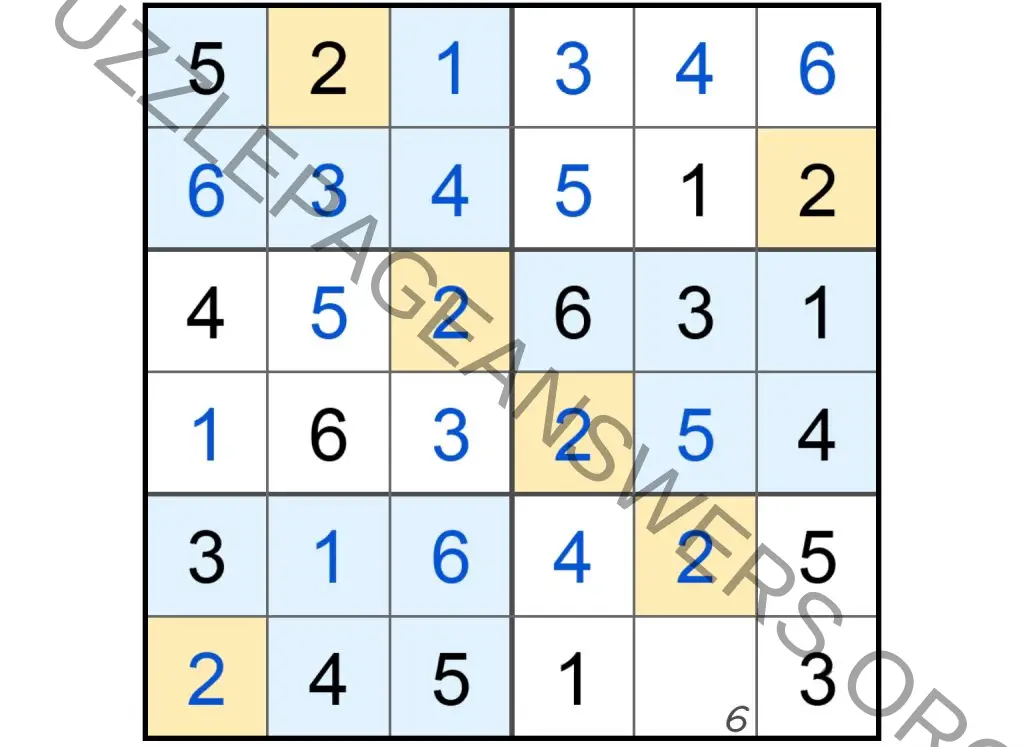 Puzzle Page Sudoku November 15 2024 Answers