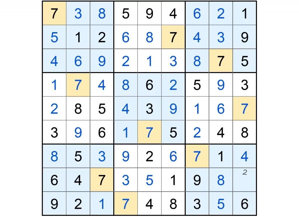 Puzzle Page Sudoku November 17 2024 Answers