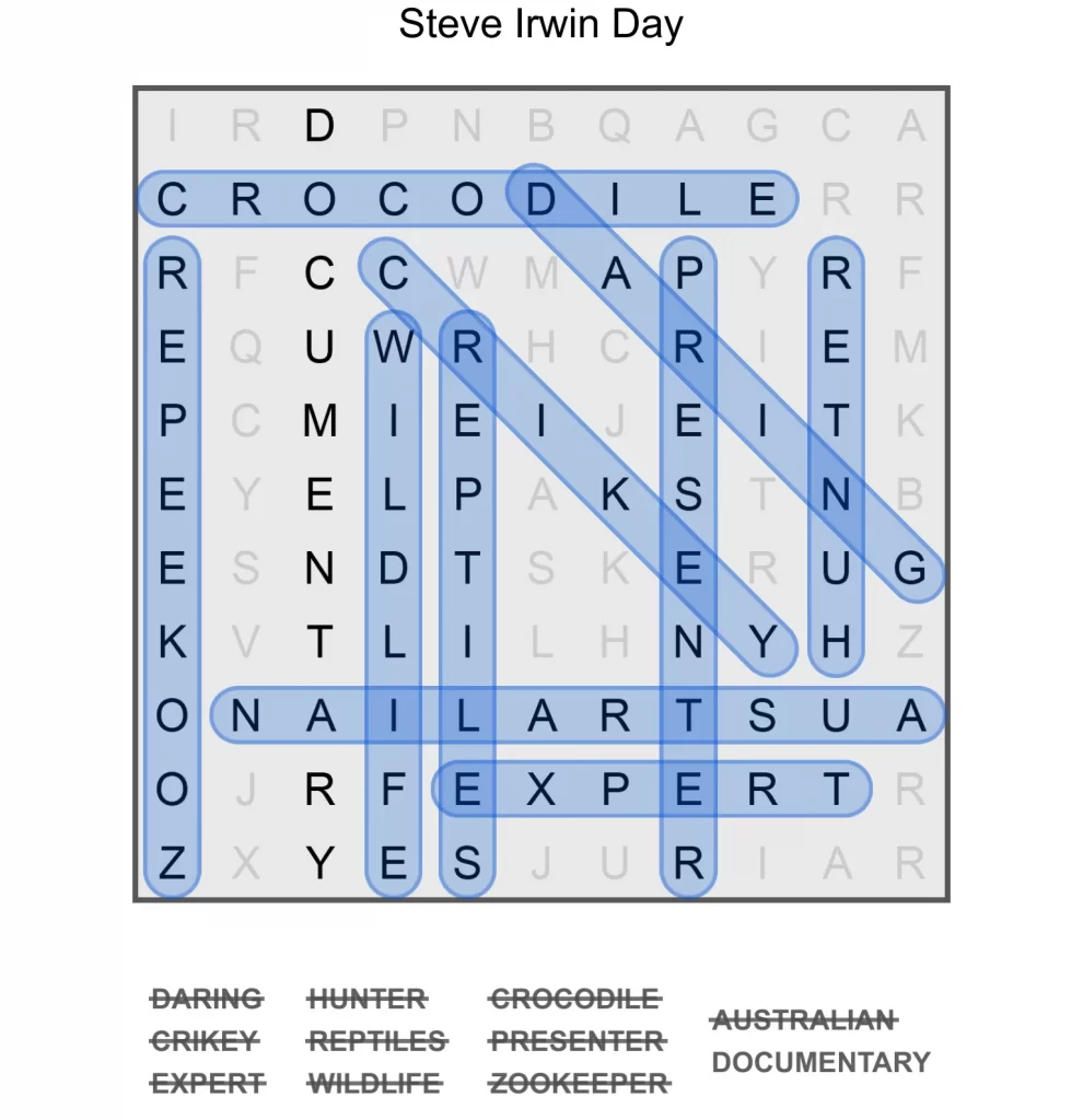 Puzzle Page Word Search November 15 2024 Answers