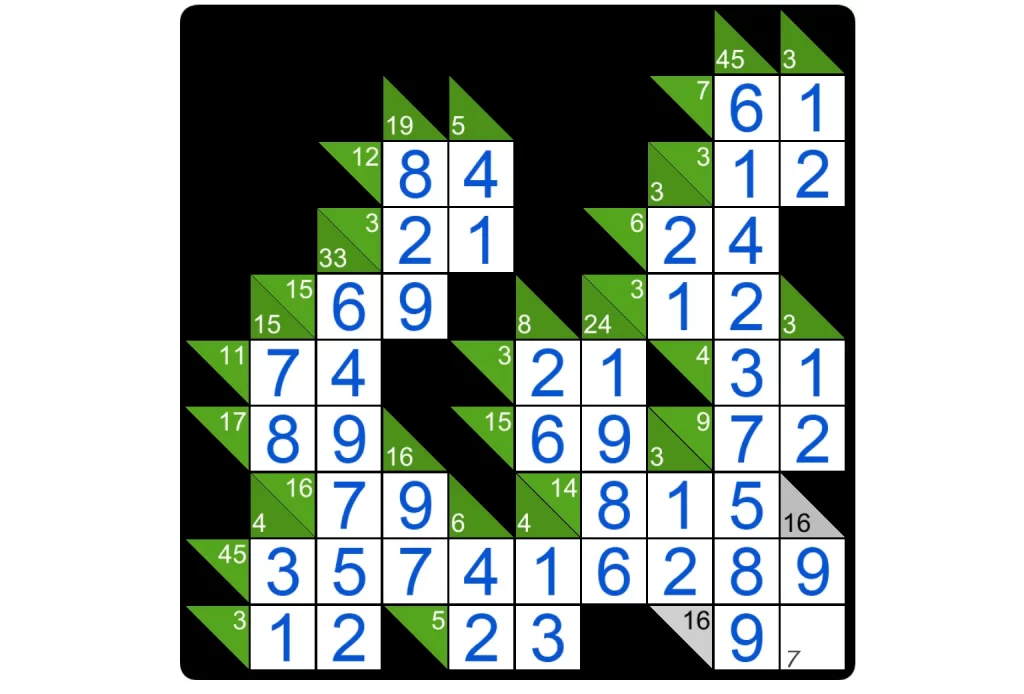 Puzzle Page Kakuro December 1 2024 Answers