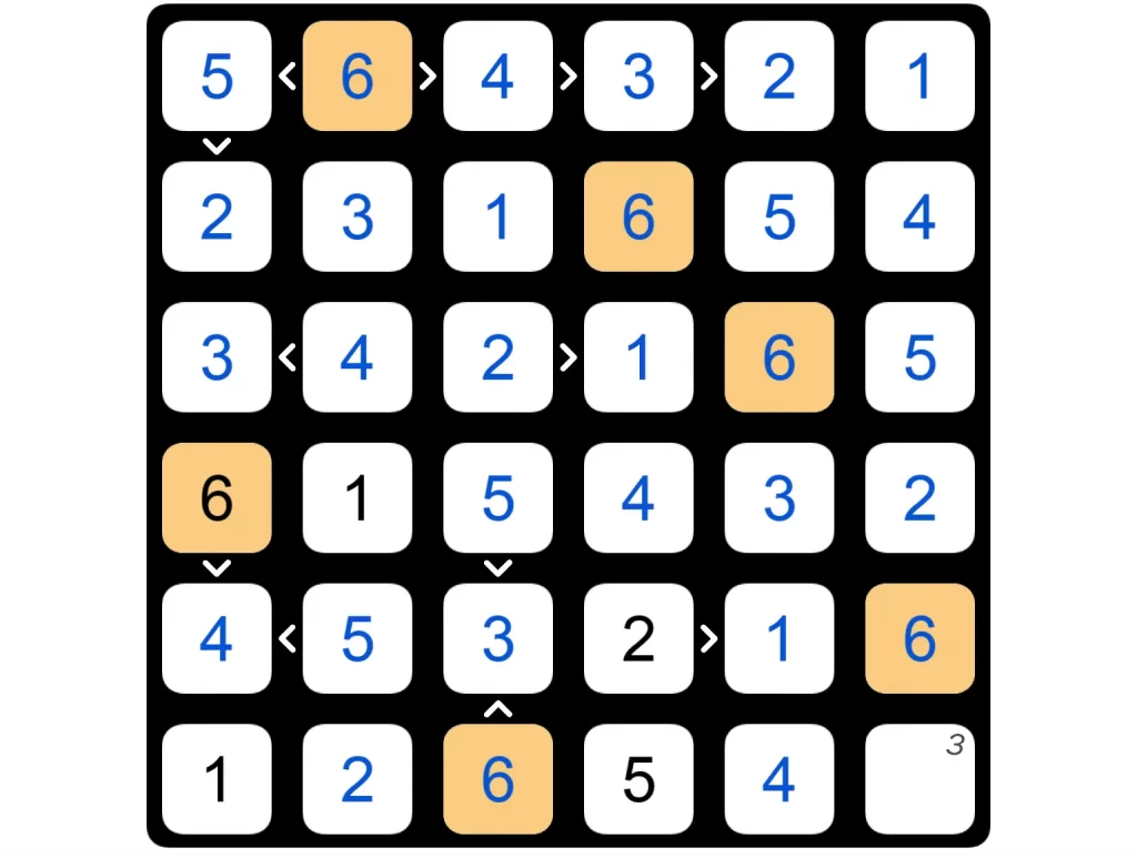 Puzzle Page Futoshiki December 27 2024 Answers