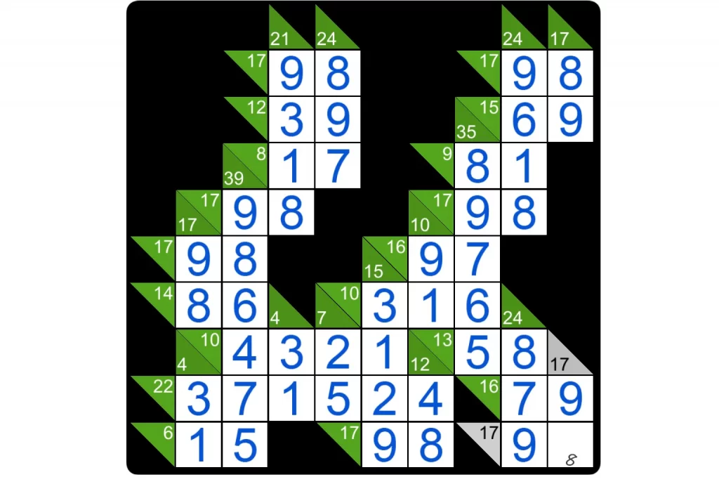 Puzzle Page Kakuro December 15 2024 Answers