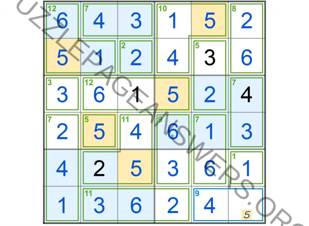 Puzzle Page Killer Sudoku December 18 2024 Answers