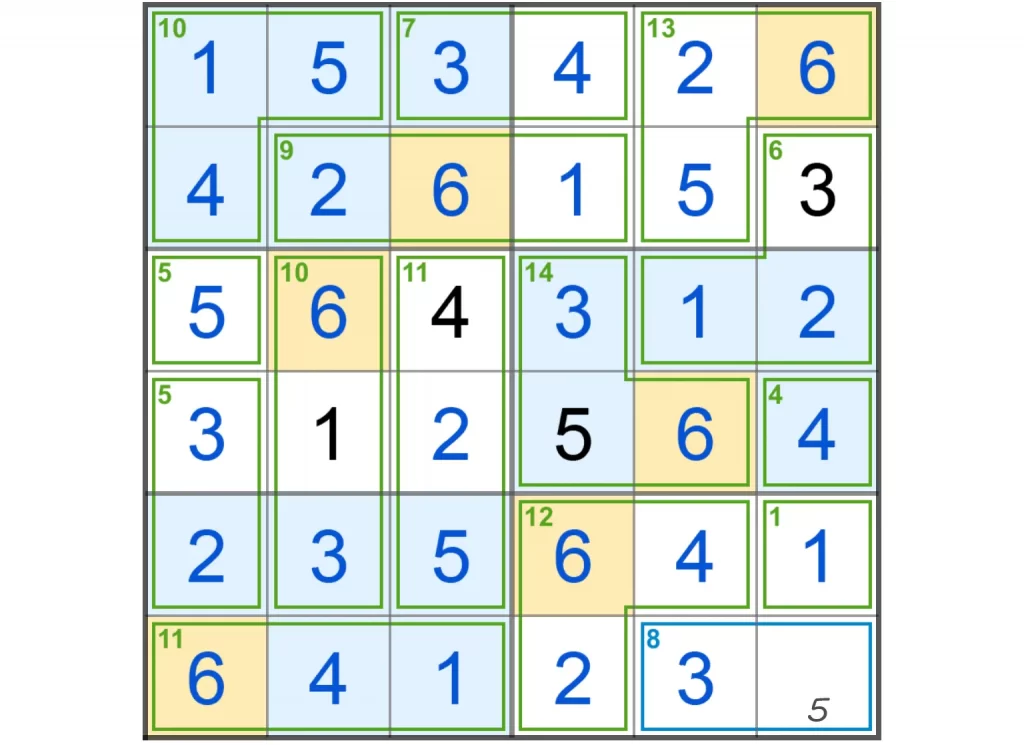 Puzzle Page Killer Sudoku December 25 2024 Answers