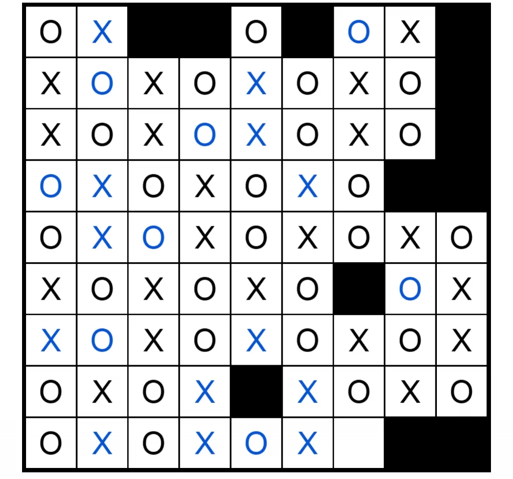 Puzzle Page Os and Xs December 12 2024 Answers