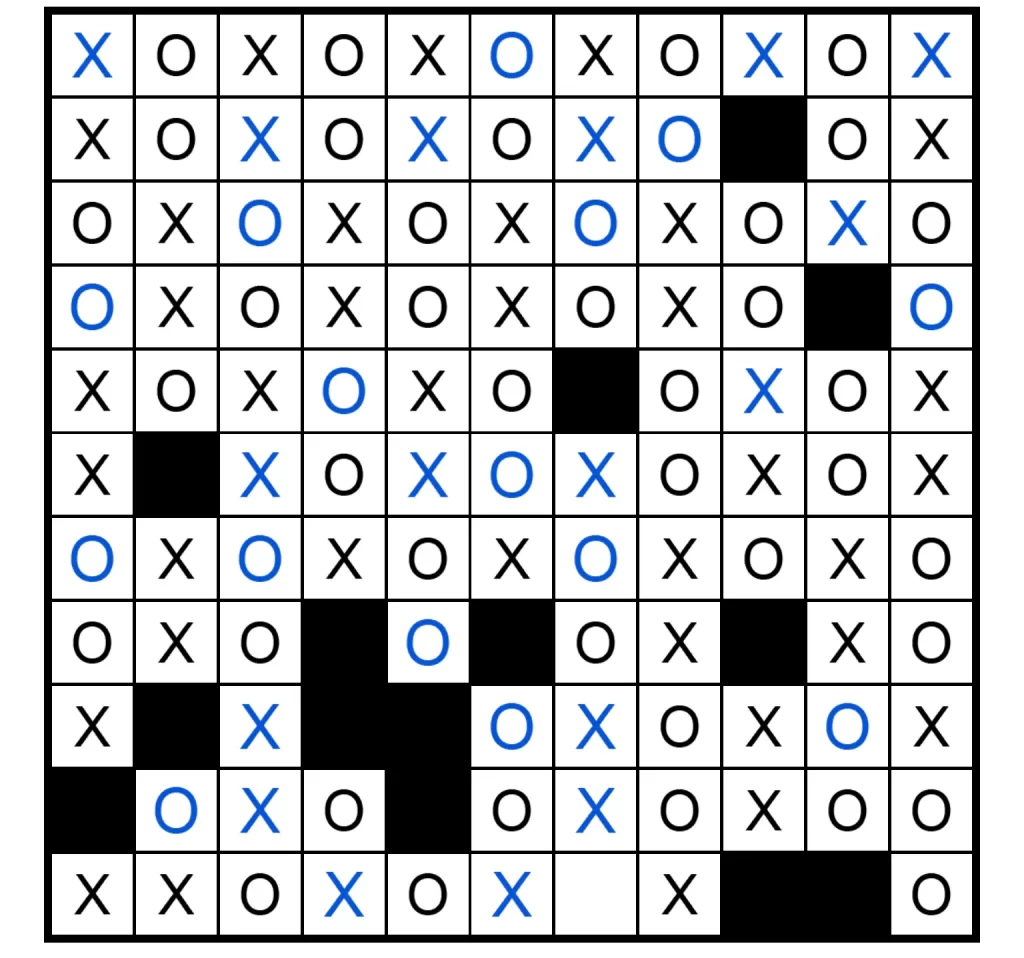 Puzzle Page Os and Xs December 15 2024 Answers