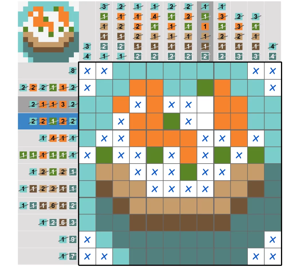 Puzzle Page Picture Cross December 21 2024 Answers