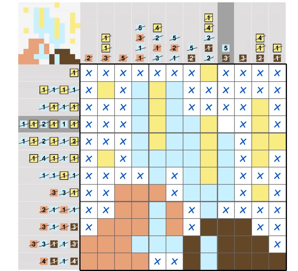 Puzzle Page Picture Cross December 31 2024 Answers