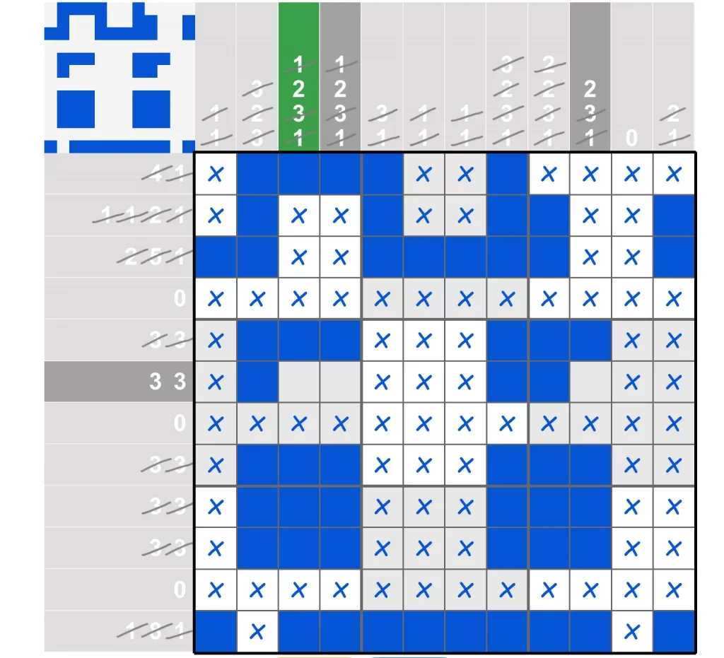 Puzzle Page Picture Cross January 1 2025 Answers