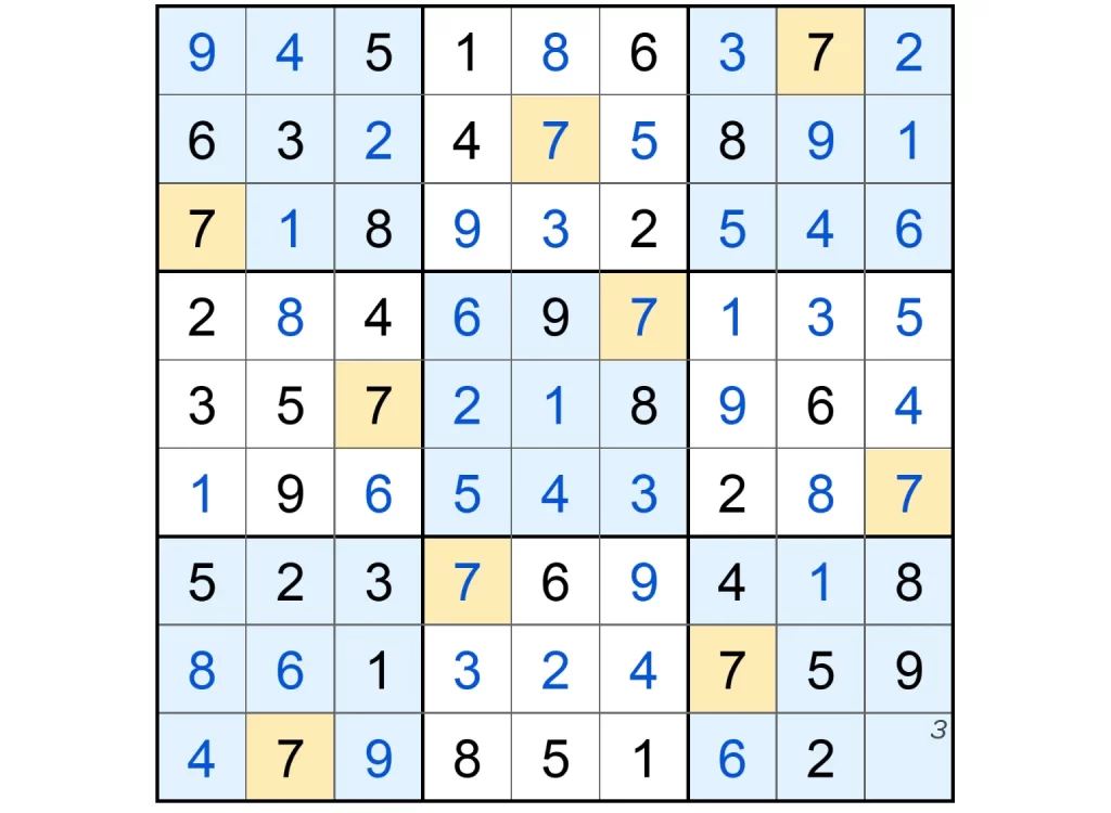 Puzzle Page Sudoku December 10 2024 Answers