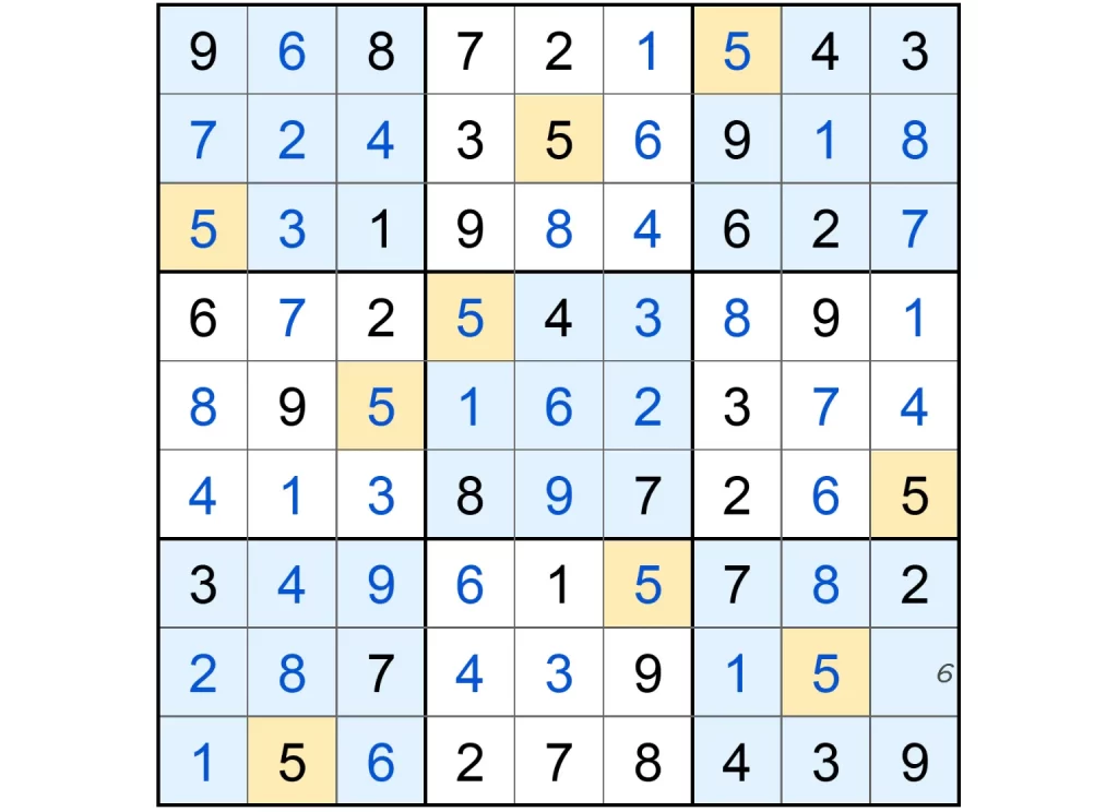 Puzzle Page Sudoku December 5 2024 Answers