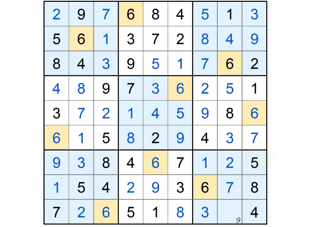 Puzzle Page Sudoku December 8 2024 Answers