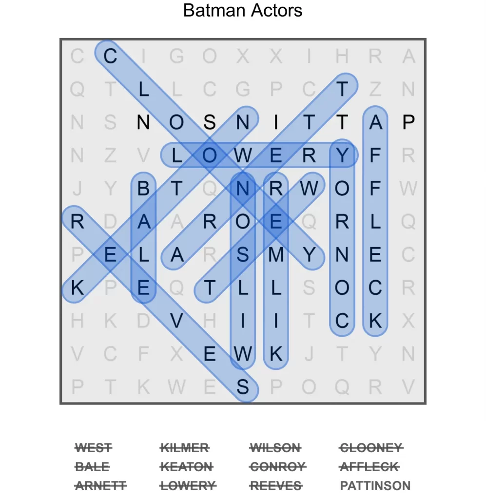 Puzzle Page Word Search December 3 2024 Answers