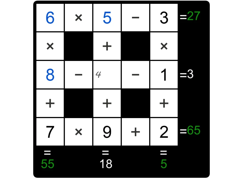 Puzzle Page Cross Sum January 10 2025 Answers