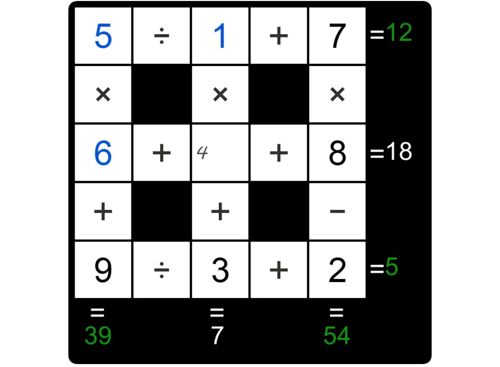 Puzzle Page Cross Sum January 26 2025 Answers