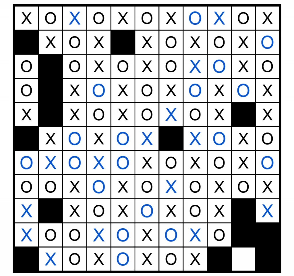 Puzzle Page Os and Xs January 26 2025 Answers