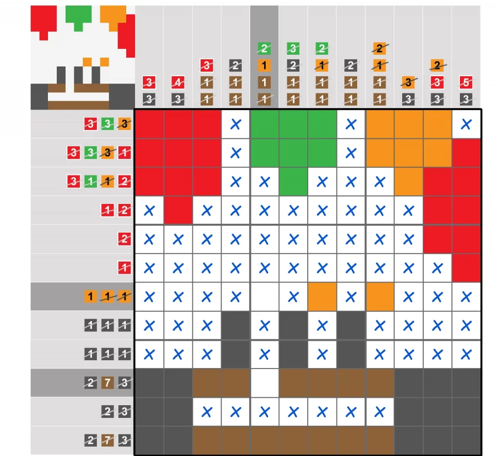 Puzzle Page Picture Cross January 14 2025 Answers
