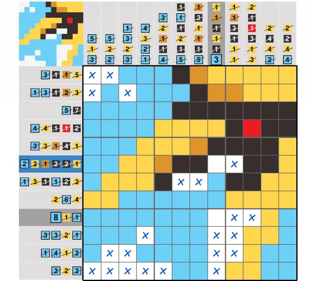 Puzzle Page Picture Cross January 18 2025 Answers