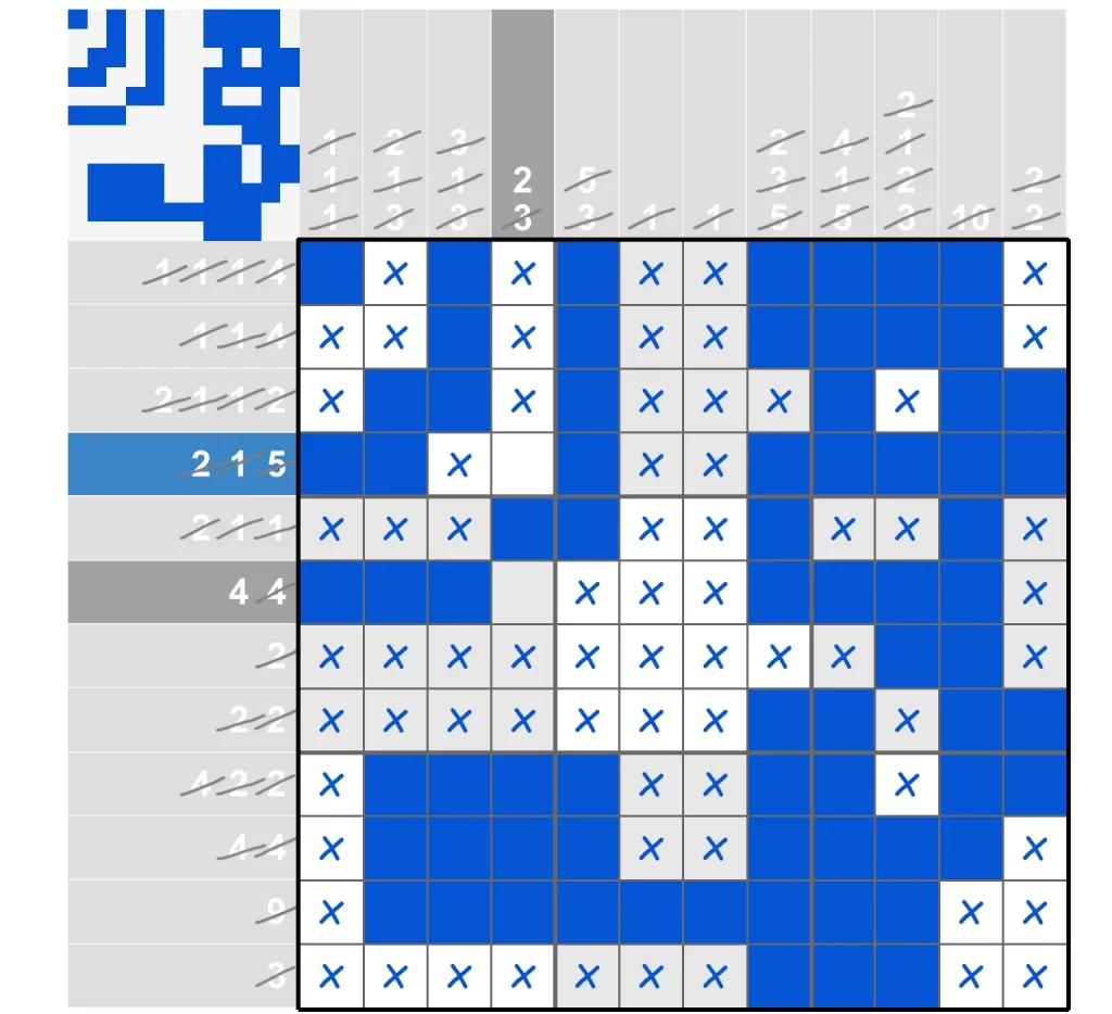 Puzzle Page Picture Cross January 5 2025 Answers