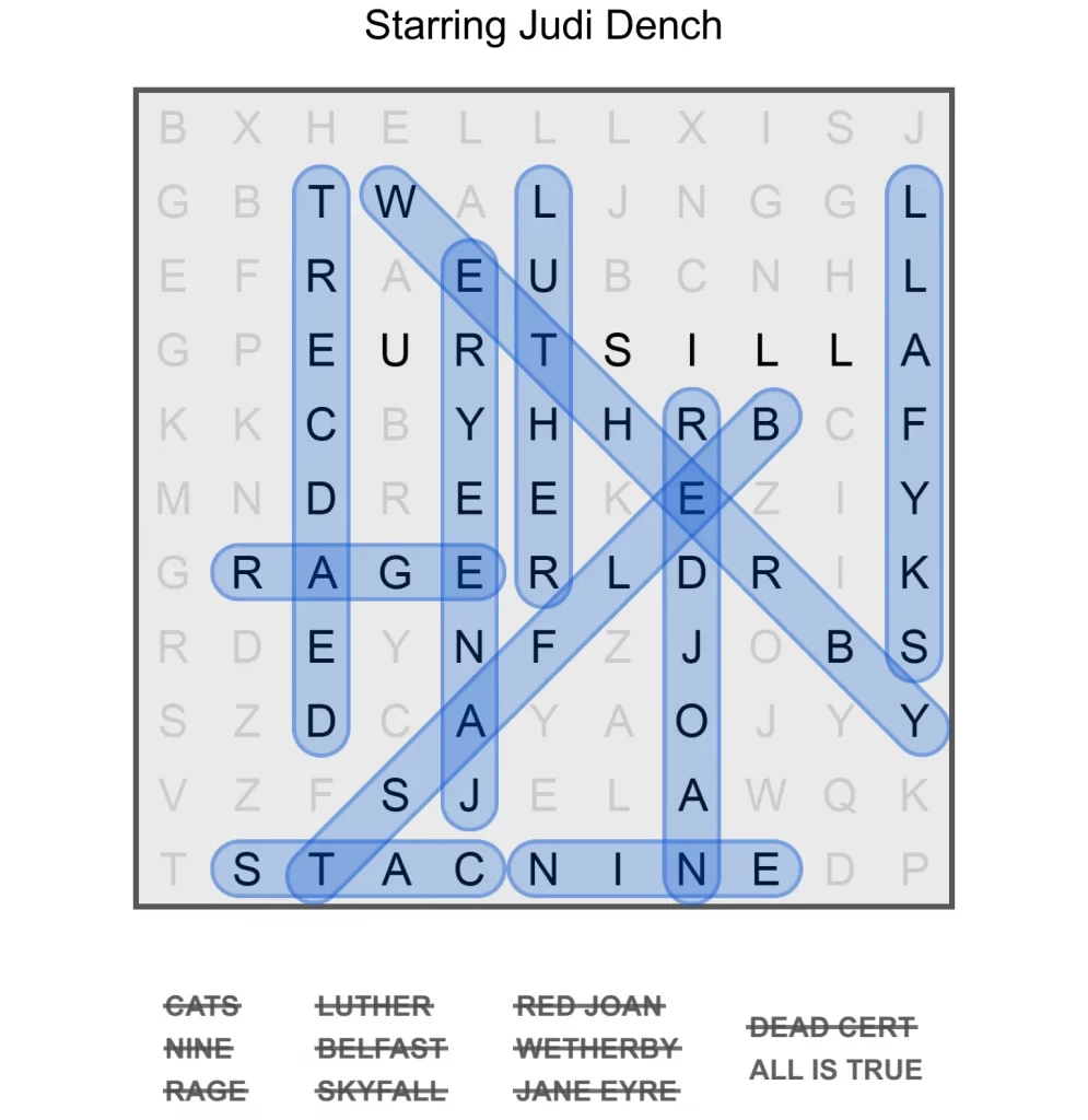 Puzzle Page Word Search January 10 2025 Answers