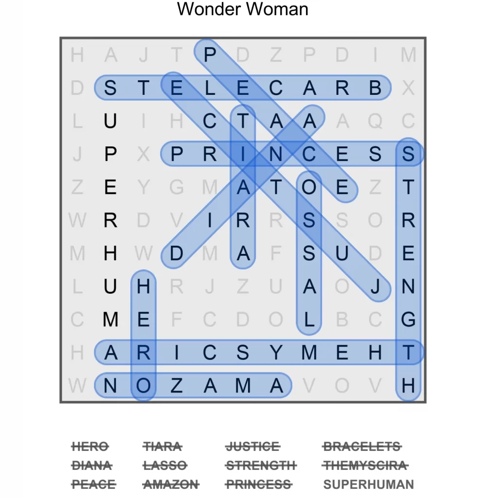 Puzzle Page Word Search January 17 2025 Answers