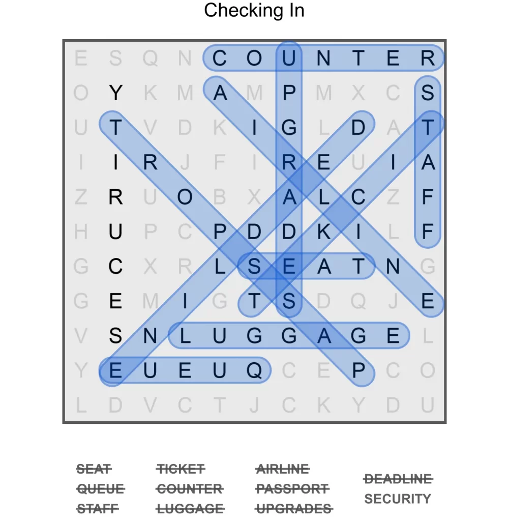 Puzzle Page Word Search January 31 2025 Answers