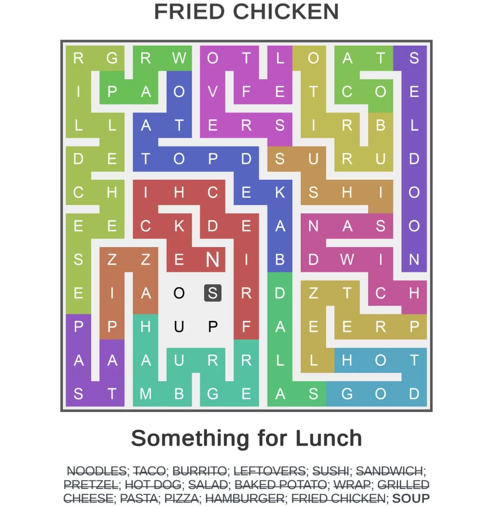 Puzzle Page Word Snake January 25 2025 Answers