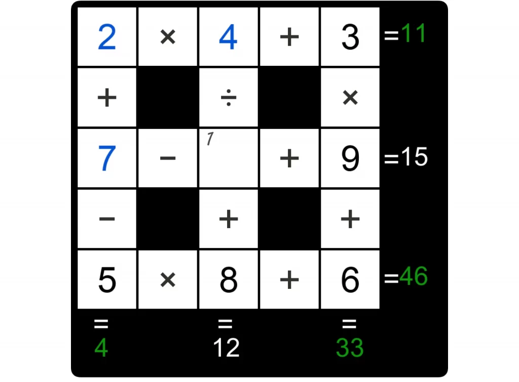 Puzzle Page Cross Sum February 9 2025 Answers