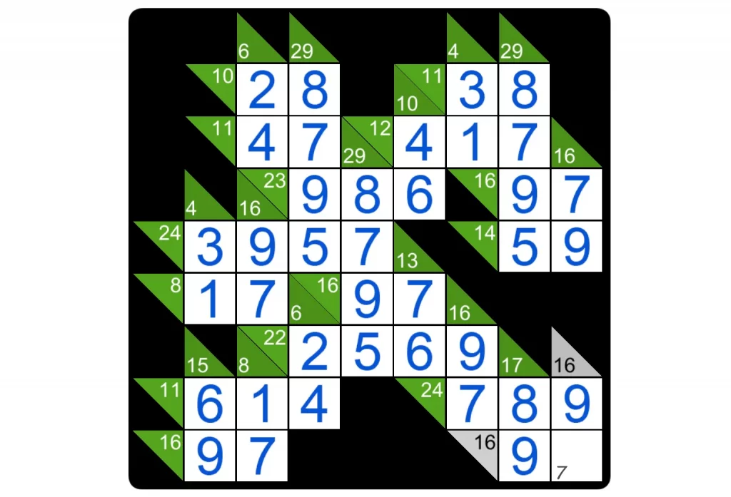 Puzzle Page Kakuro February 15 2025 Answers