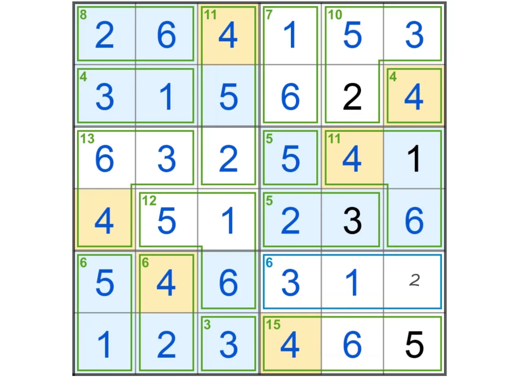 Puzzle Page Killer Sudoku March 1 2025 Answers