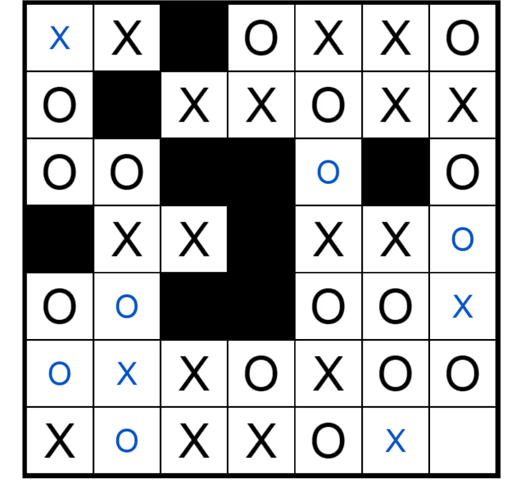 Puzzle Page Os and Xs February 20 2025 Answers