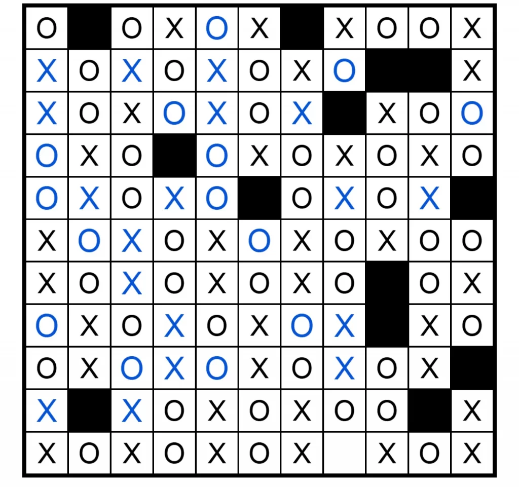 Puzzle Page Os and Xs February 23 2025 Answers