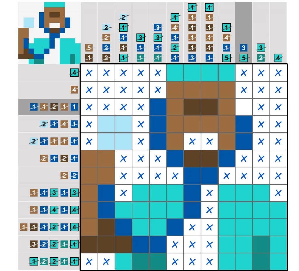 Puzzle Page Picture Cross February 18 2025 Answers