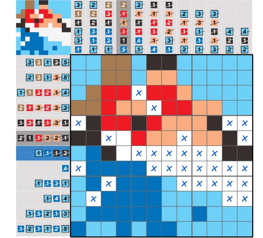 Puzzle Page Picture Cross February 22 2025 Answers