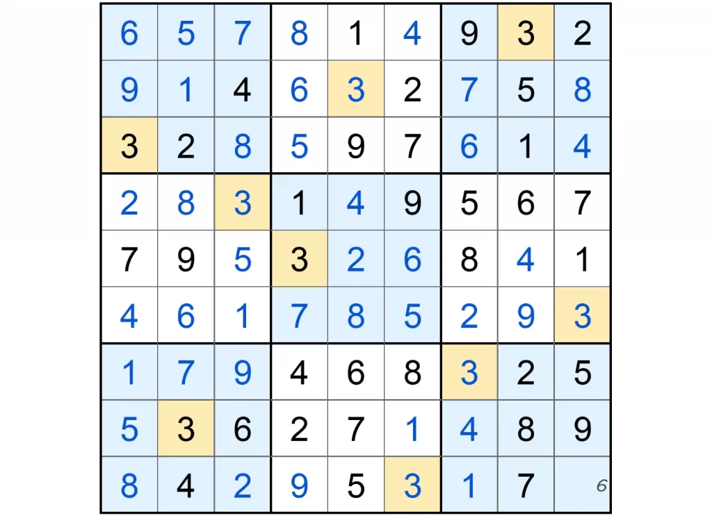 Puzzle Page Sudoku February 13 2025 Answers
