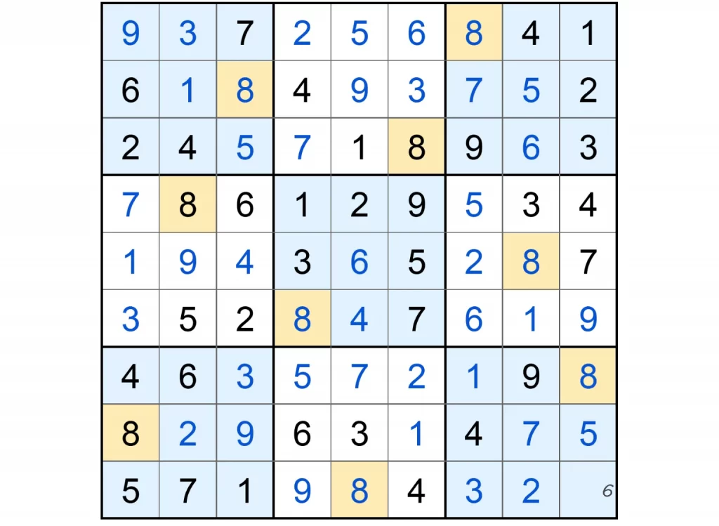 Puzzle Page Sudoku February 18 2025 Answers