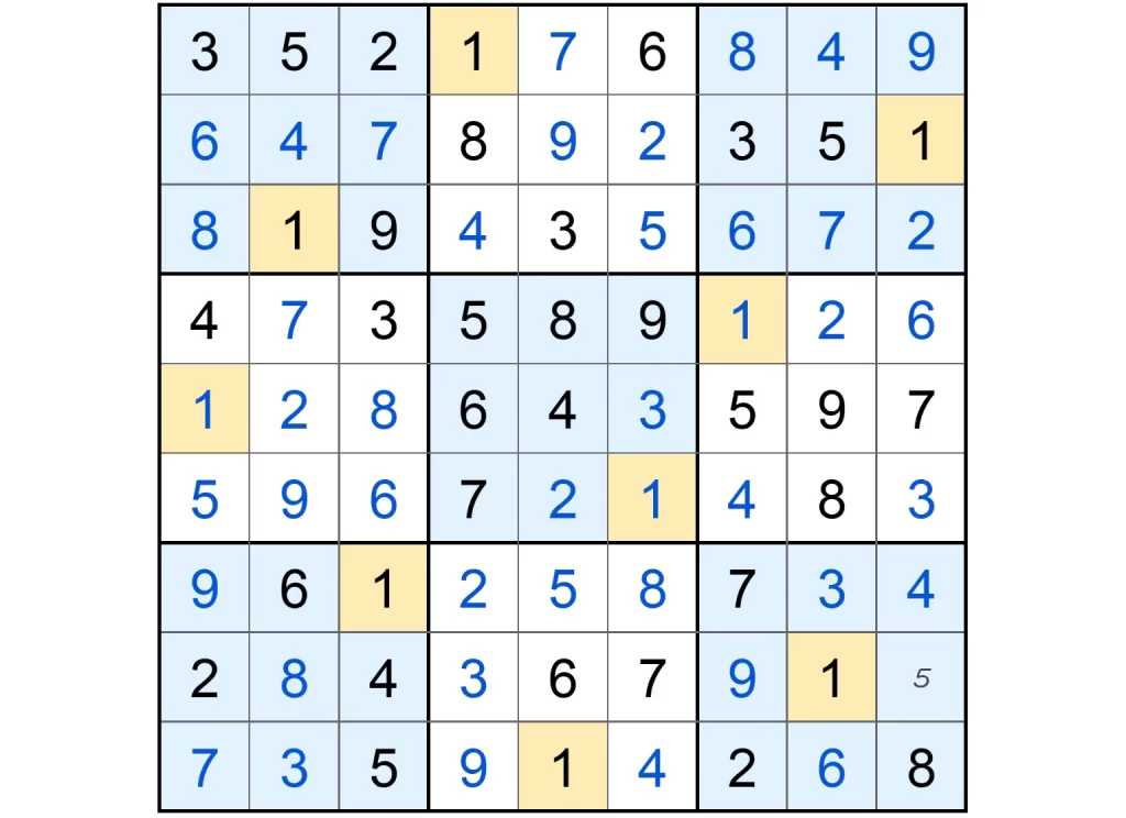 Puzzle Page Sudoku February 23 2025 Answers