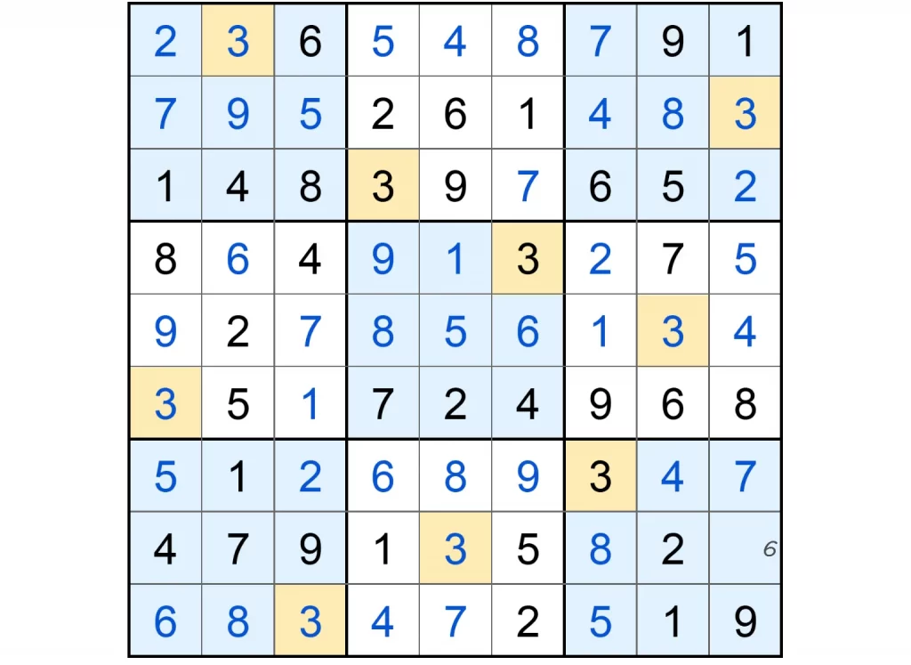 Puzzle Page Sudoku February 9 2025 Answers