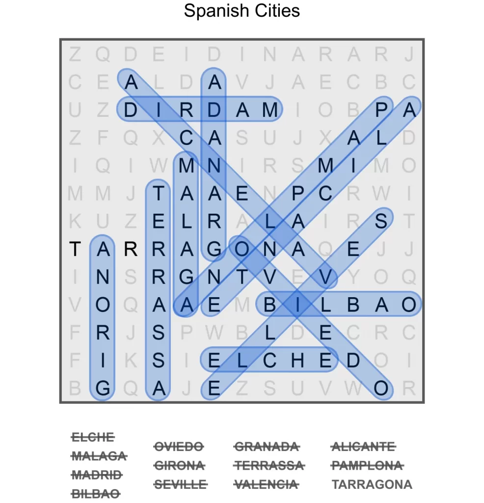 Puzzle Page Word Search February 9 2025 Answers