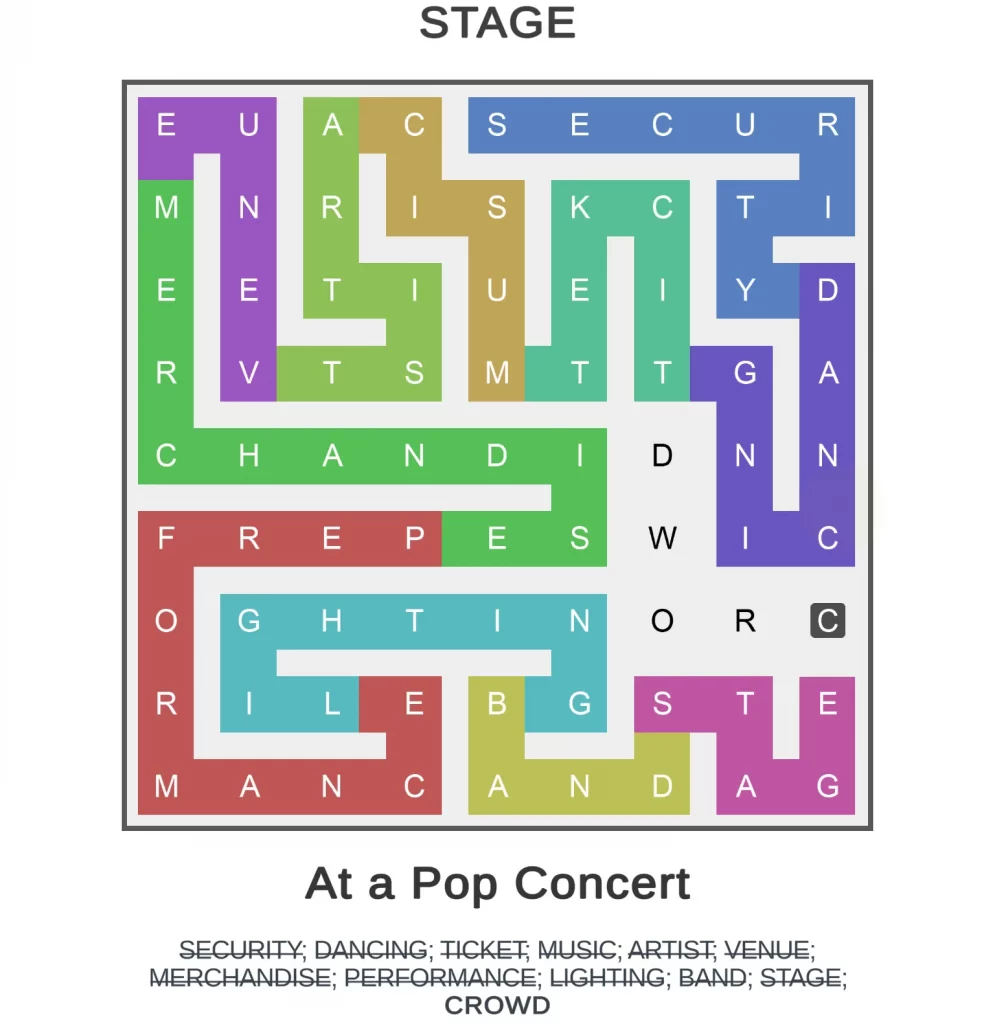 Puzzle Page Word Snake February 12 2025 Answers