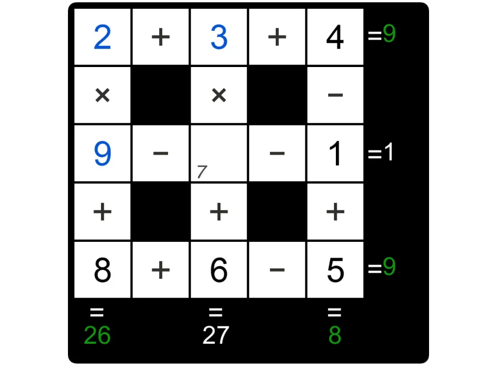 Puzzle Page Cross Sum March 16 2025 Answers
