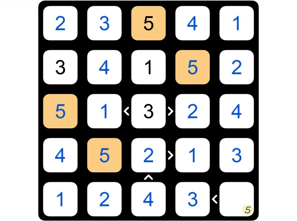 Puzzle Page Futoshiki March 4 2025 Answers