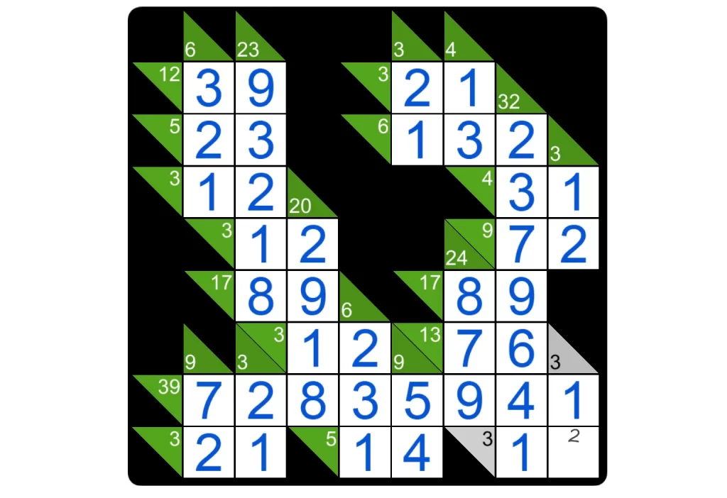 Puzzle Page Kakuro March 29 2025 Answers