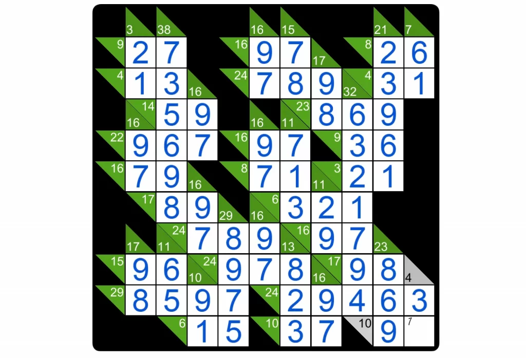 Puzzle Page Kakuro March 4 2025 Answers