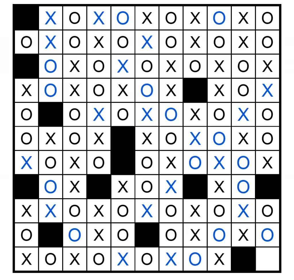 Puzzle Page Os and Xs March 16 2025 Answers