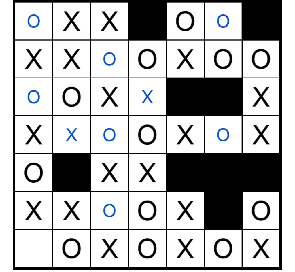 Puzzle Page Os and Xs March 27 2025 Answers
