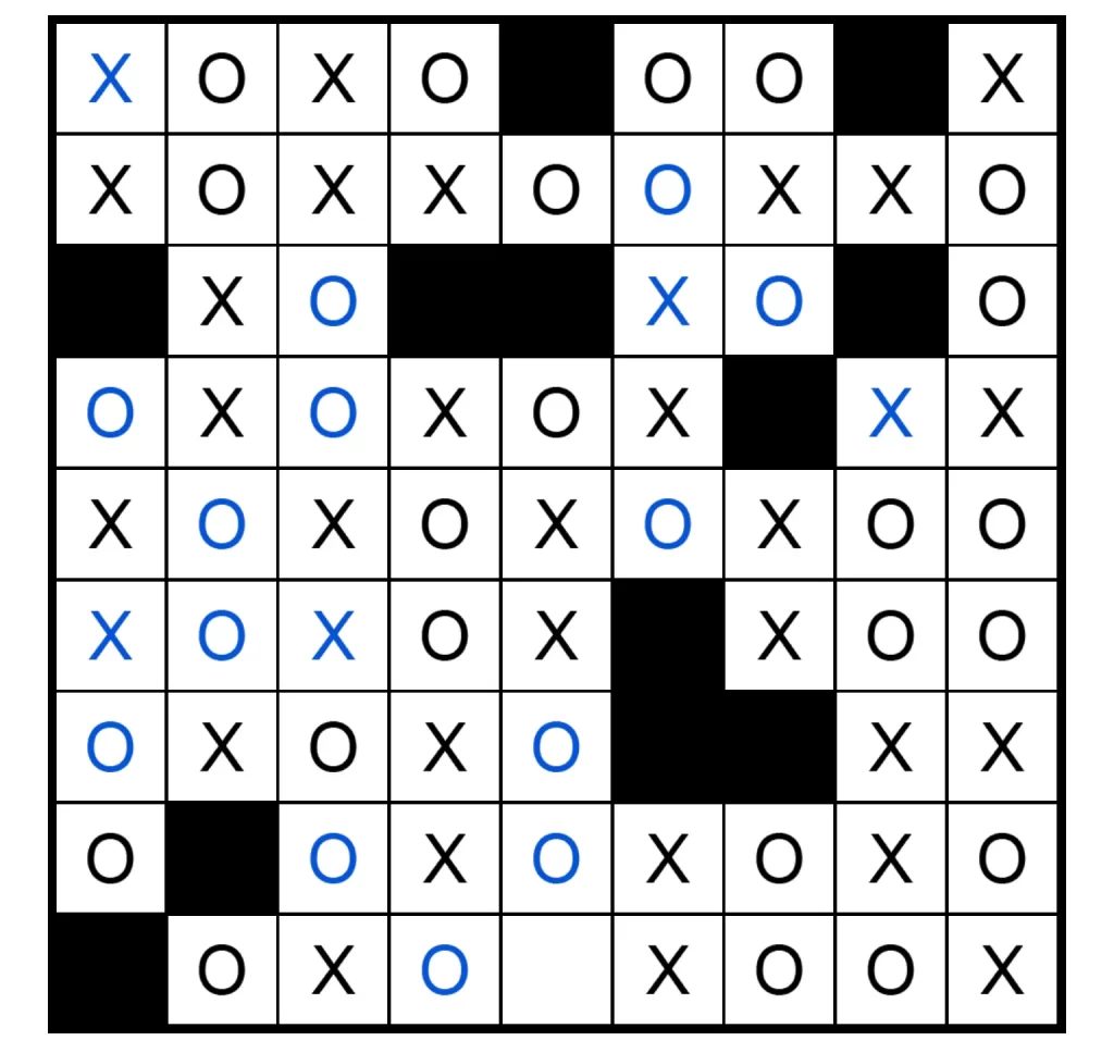 Puzzle Page Os and Xs March 3 2025 Answers